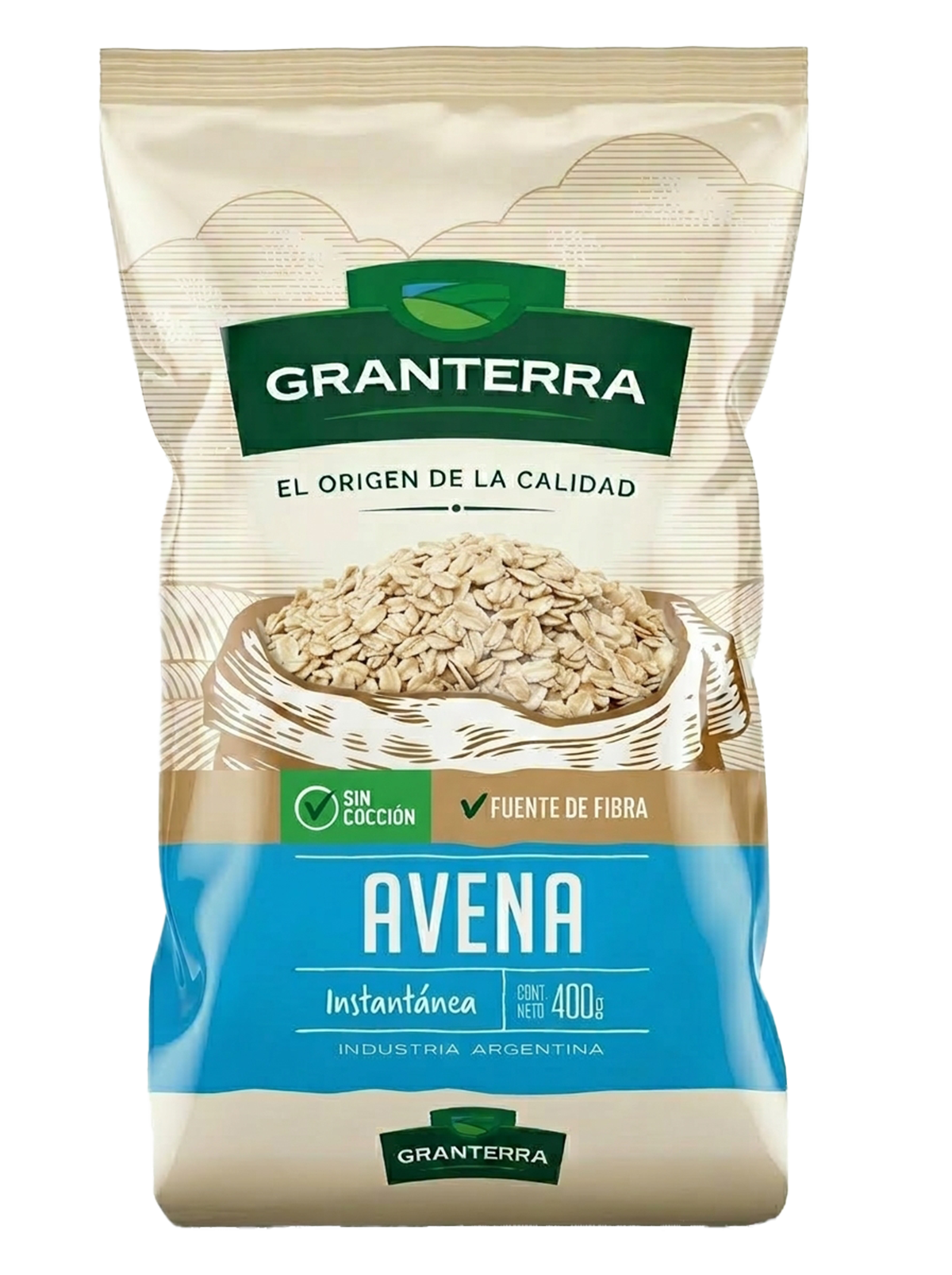 Avena instantánea GranTerra 400 g