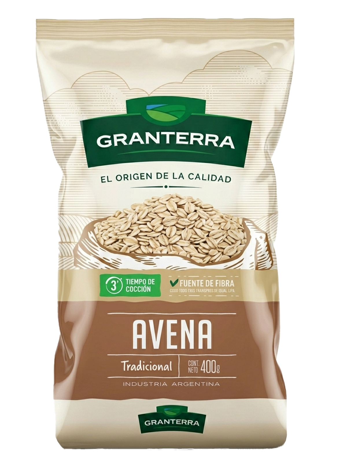 Avena tradicional GranTerra 400 g